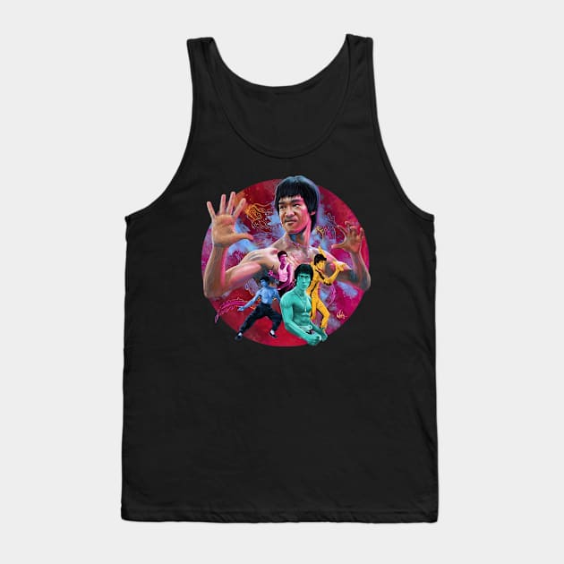 Movie Bruce Jeet Kune Do Bruce Dragon Legend Tank Top by Garmentcrooks